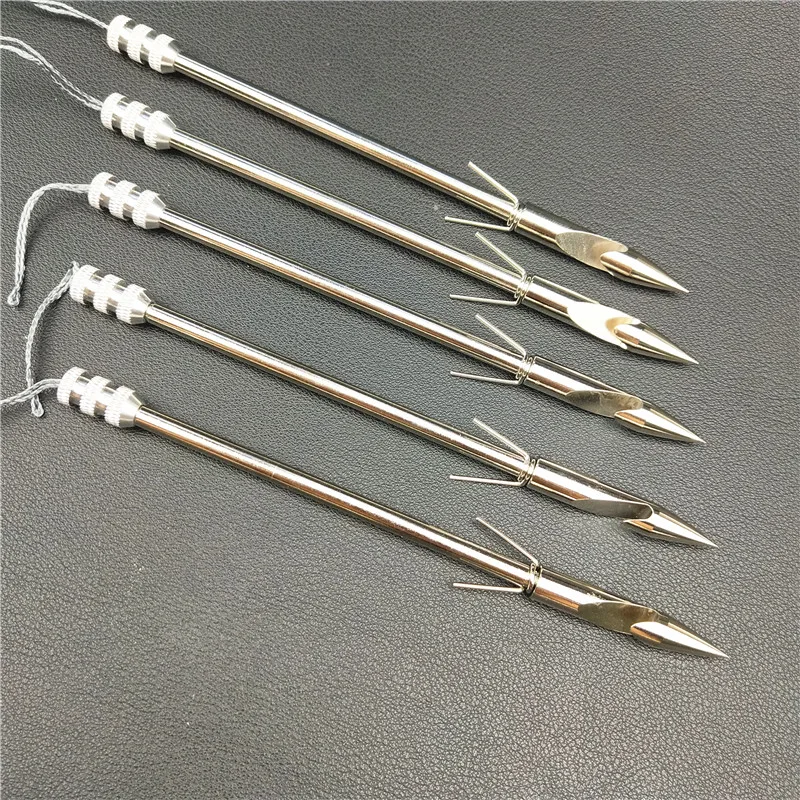 

10/20pcs fish dart Stainless Steel Broadheads Arrowhead Bow Fishing Slingshot Arrow Hunting Shooting Catapult Dart For Shooting