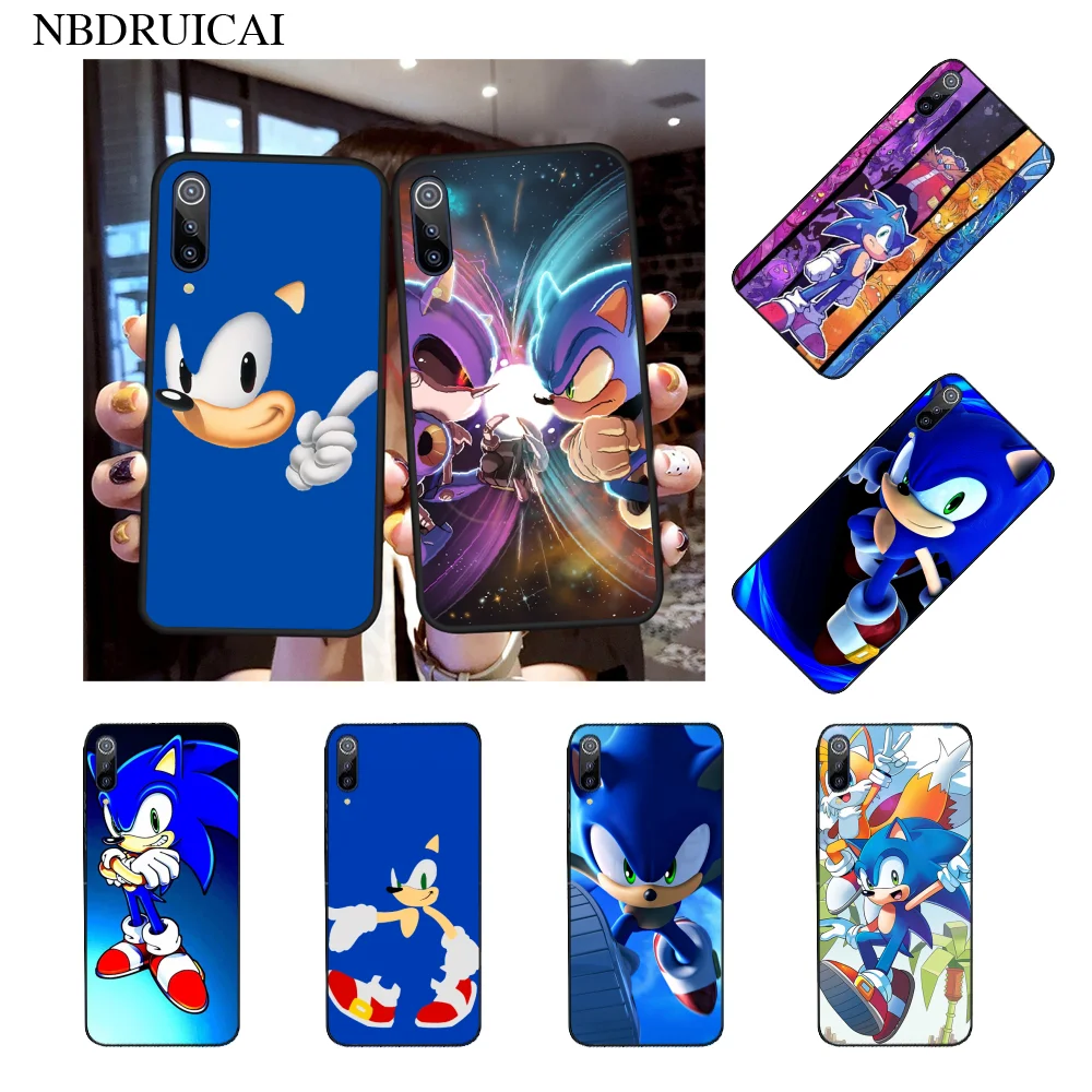 NBDRUICAI Соник Ежик аксессуары TPU чехол для телефона Корпус Xiaomi 8 9 se 5X Redmi 6pro 6A 4X 7 5plus note