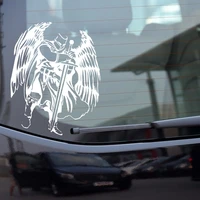 Lovely Handsome Warrior Knight Angel KK Car Sticker Waterproof Reflective Laser Fashion Decal Pvc 123cm X 15cm
