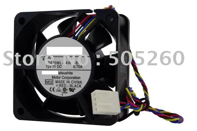 

6 см 2410ML-04W-B86 6025 12 В 0.7A охлаждающий вентилятор