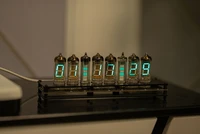 8bit 6bit vfd clock retro fluorescent tube glow clock motherboard core board control panel iv11vfd digital clock without iv11