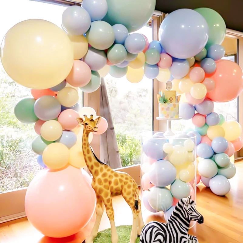 

CYUAN 100pcs/lot Attachment Glue Dot Removable Balloon Decoration Foil Latex Balloon Globos Birthday Wedding Party Baby Shower