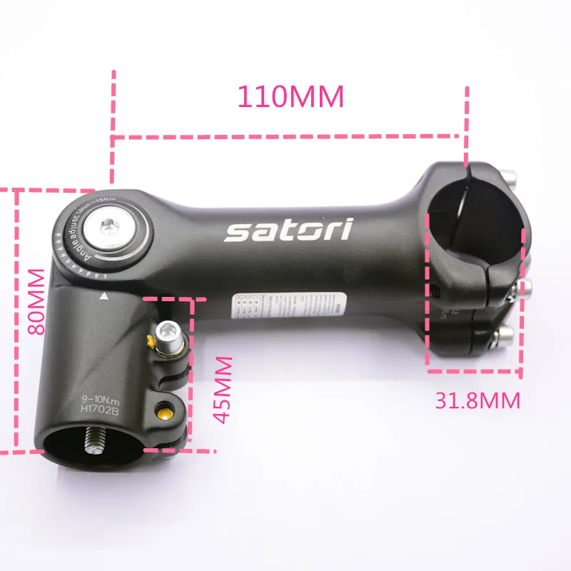 SATORI UP2 стояк 31 8 мм горный велосипед стволовых Регулируемая возможно увеличить