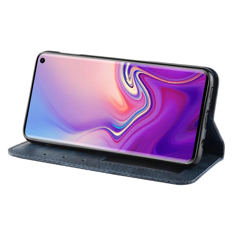 Чехол для samsung S10e чехол Galaxy флип-чехол из искусственной кожи телефона S10 e G970F G970