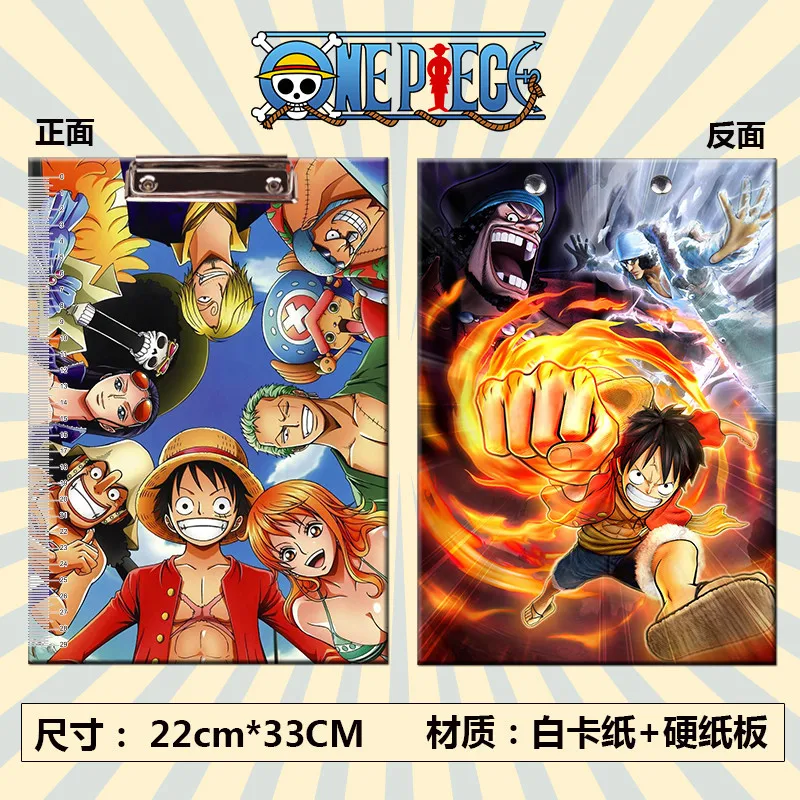 Блокнот аниме Луффи для рисования Мультяшные игрушки канцелярские товары папка