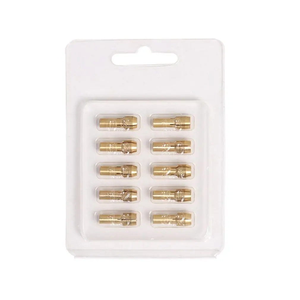

10 PCS Mini Drill Brass Chuck set High hardness Grinding Chuck For Dremel Rotary Tool Electric Grinding Accessories 0.5-3.2mm
