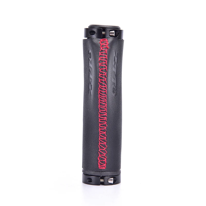 

1Pair Bike Handlebar Fiber Leather Mountain Bike Grips Non-slip Lock For Bicycle