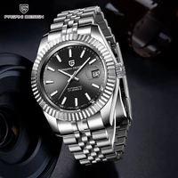 automatic machinery mens watches pagani design top brand business sports watch mens stainless steel wristwatch male waterproof