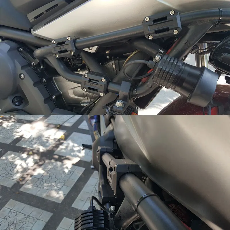Защитный бампер для двигателя мотоцикла 25 мм декоративный блок Модифицированная