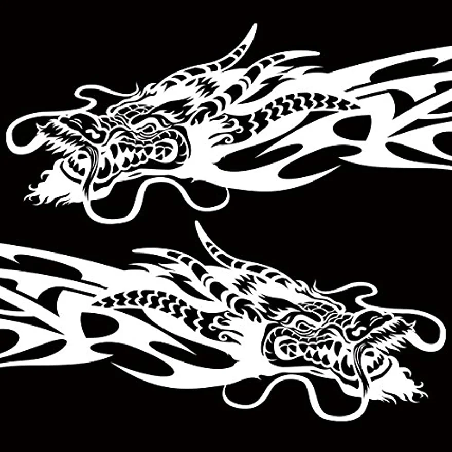 

2PC Universal Side Skirt Car Door Sticker Decal Automobiles Auto Accessories