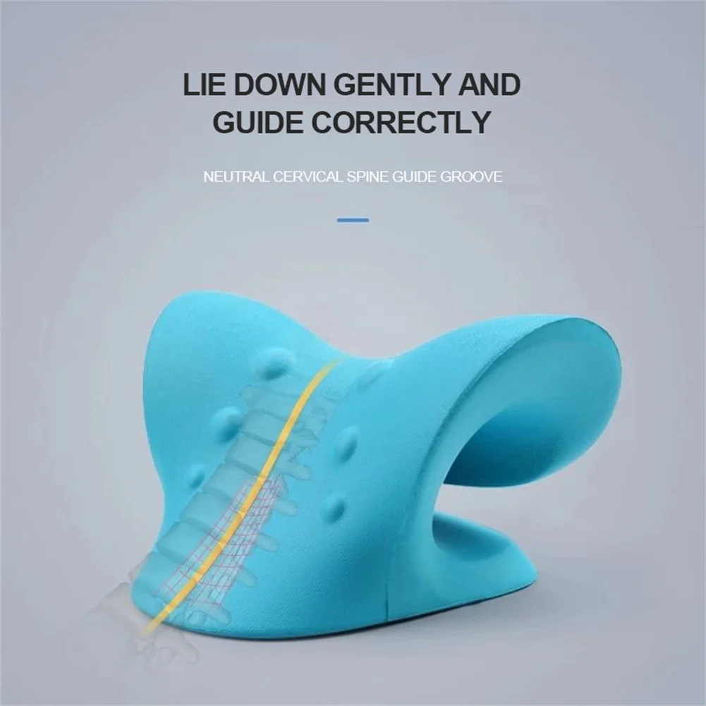

Massage Pillow Neck Massager Shoulder Cervical Traction Support Gravity Acupoint Massage Pillow Neck Correction New Year Gift