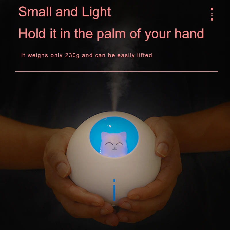 YAJIAO новый увлажнитель воздуха с изображением планеты кота арома-диффузор