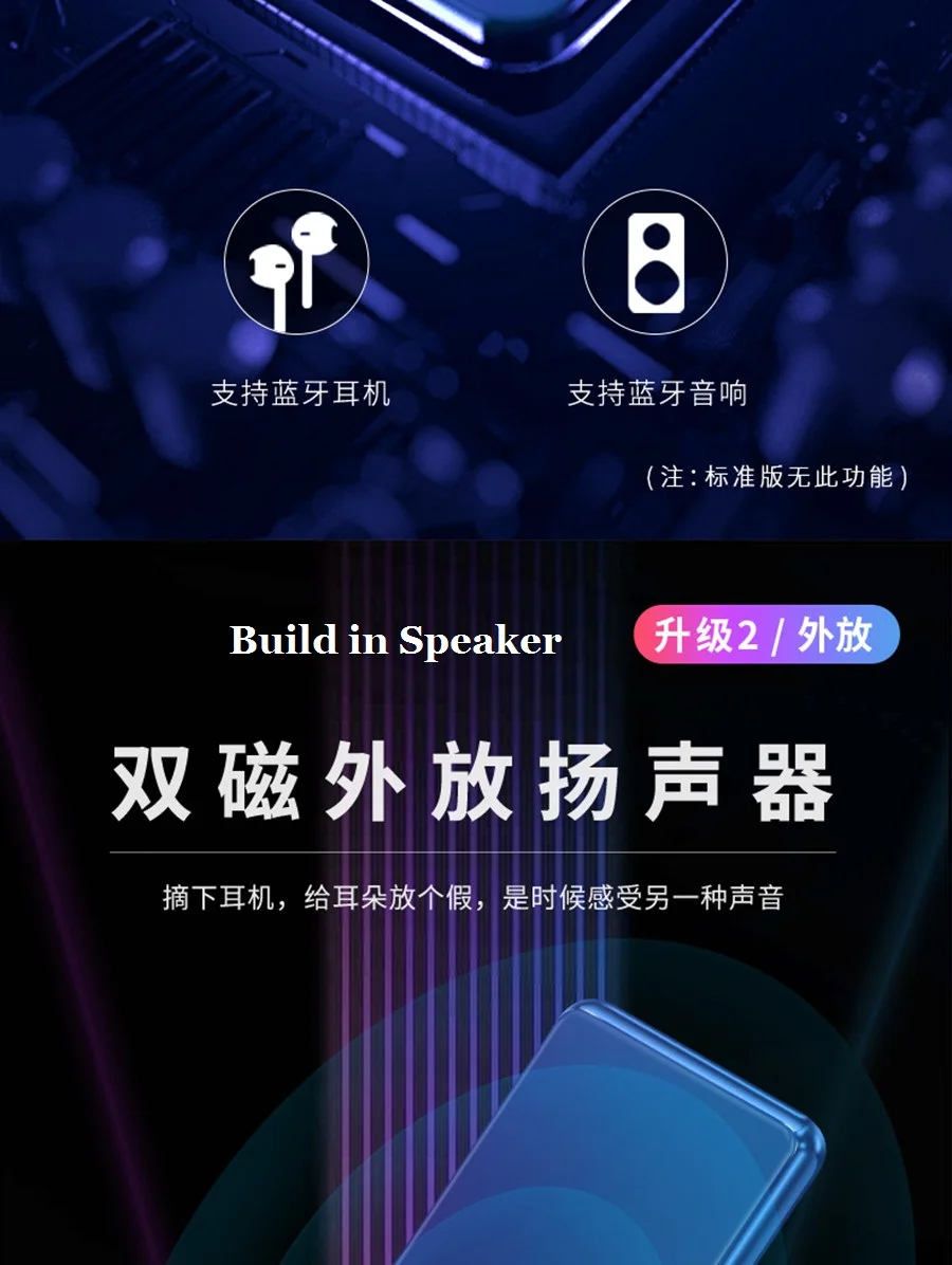 Mahdi M9 Bluetooth MP4 плеер с динамиком сенсорный экран 3,5 дюймов HD HIFI 8 Гб Музыка MP3 MP4 плеер Поддержка видео TF карта