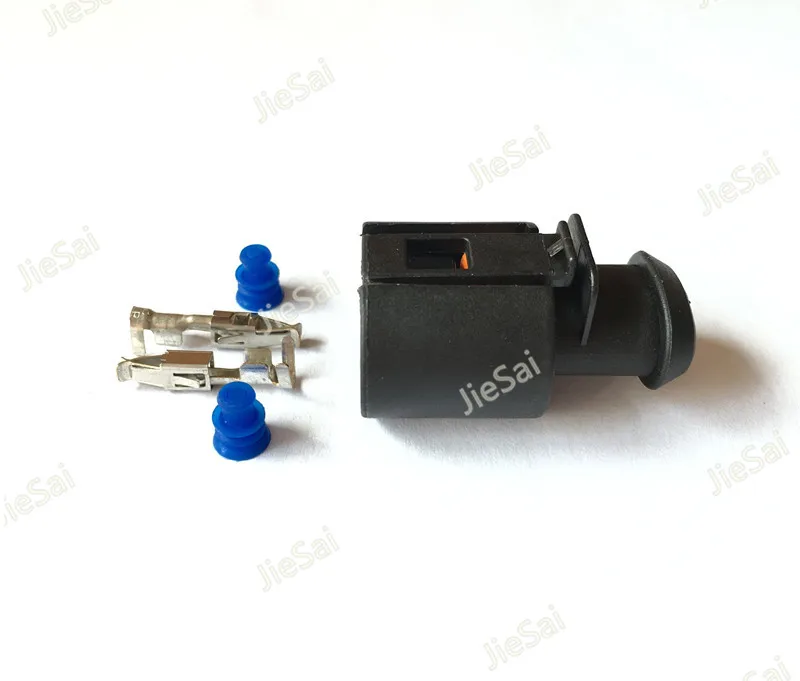 2-контактный автомобильный разъем водонепроницаемая штепсельная Вилка для VW Audi