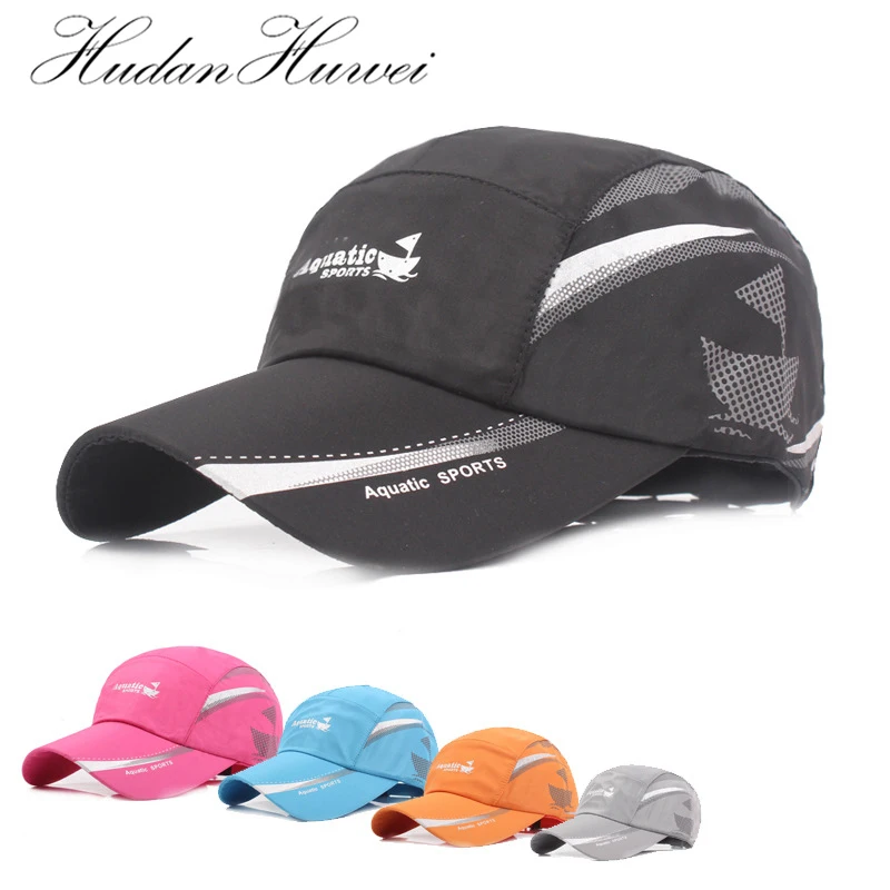 

Quick Dry Breathable Outdoor Sports Caps Men Women Summer Mesh Baseball Caps and Hats Adjustable Snapback Gorras Net Cap Sunhat