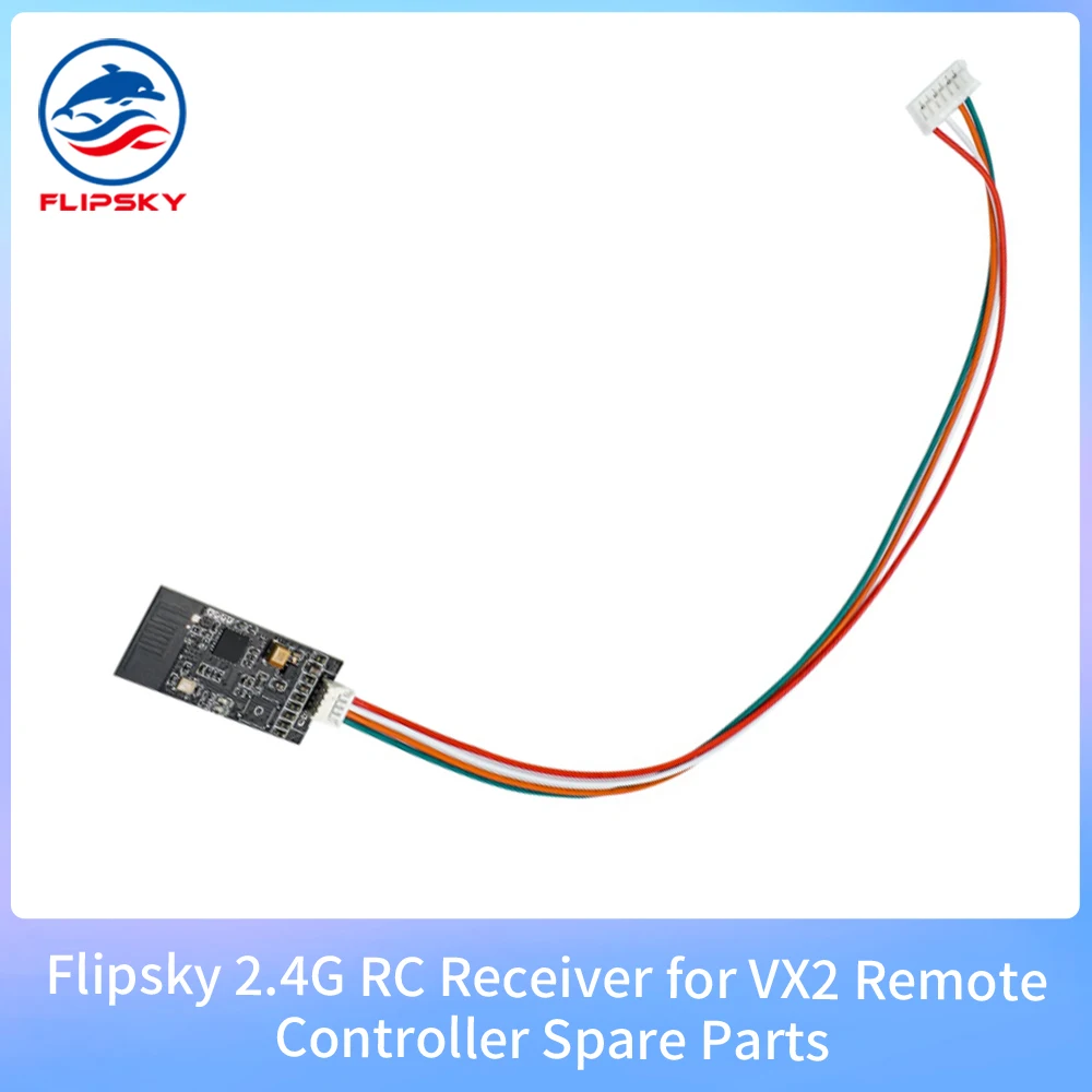 

Flipsky VX2 профессиональный приемник 2,4G RC для VX2 пульт дистанционного управления запасных Запчасти Электрический скейтборд