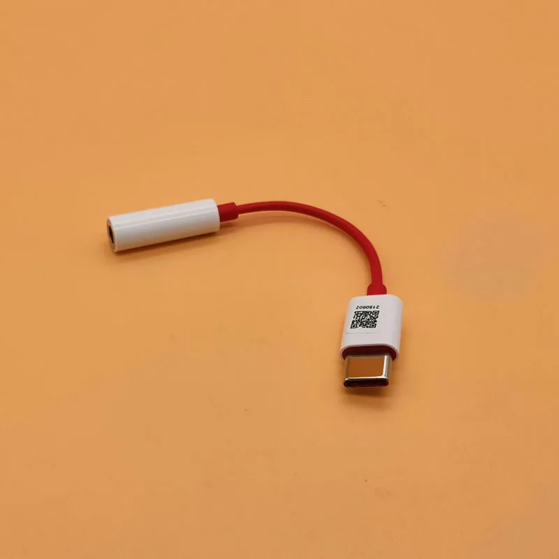 Оригинальный адаптер для наушников oneplus 8 7 pro 7t 6t Тип C на 3 5 мм Aux аудио one plus usb c