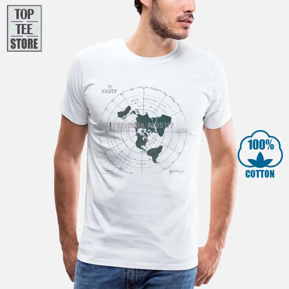 Мужская футболка с картой земли темно синяя новый заказ в мире плоская новинка от
