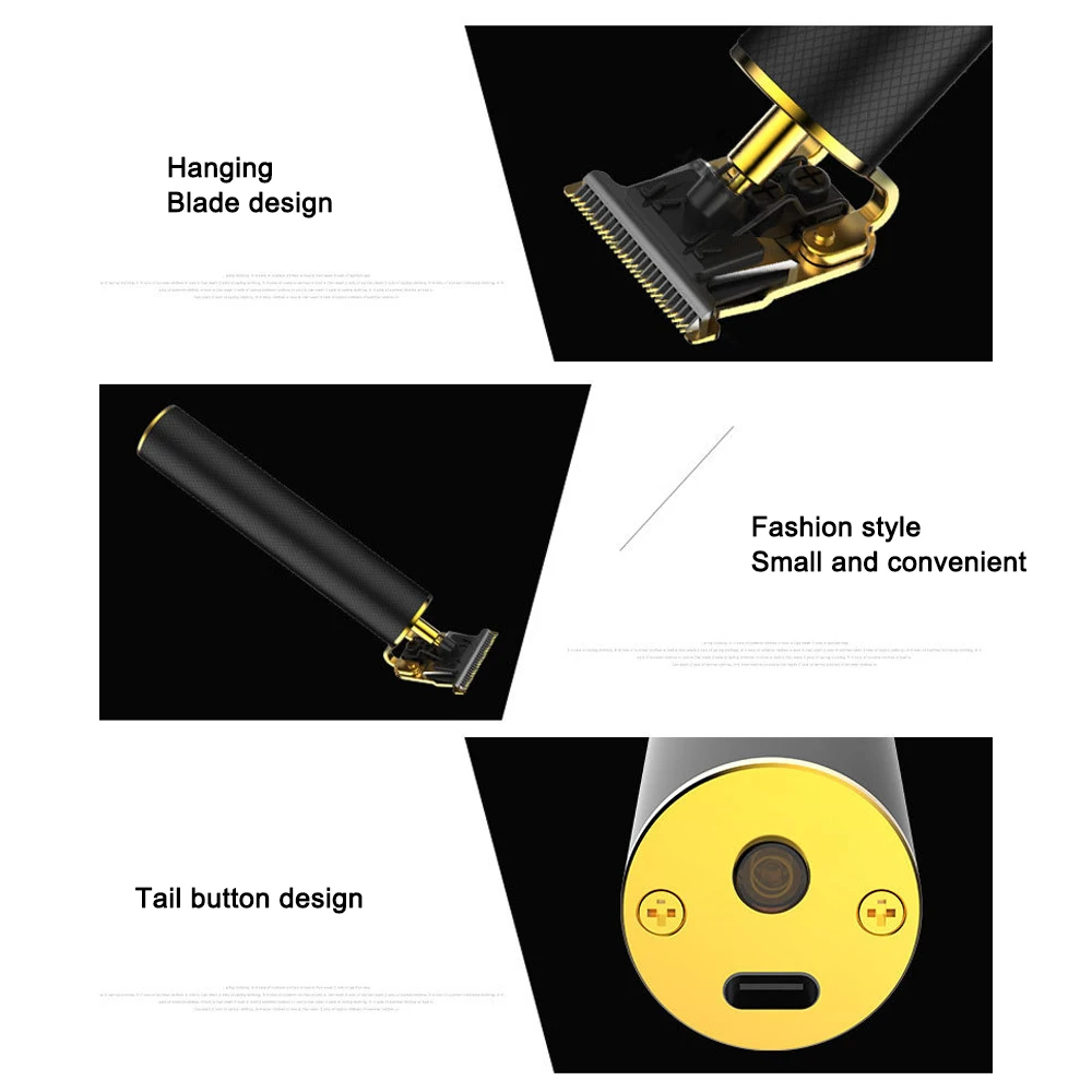 

USB Rechargeable One Blade Hair Cilpper Electric Trimmer For Men Cordless Hair Cutting Machine Beard Shaver Hair Trimmers Barber