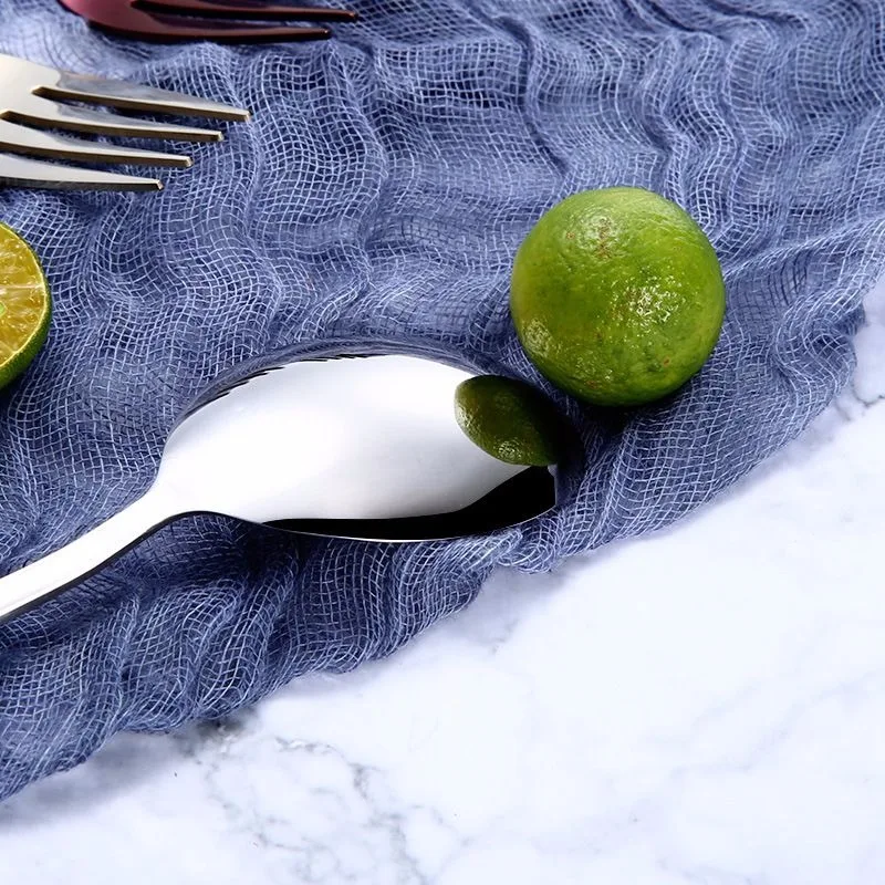 

1PC New Round head long handle Colorful Spoon Long Handle Spoons Flatware Coffee Drinking Tools Kitchen Gadget Teaspoons Hot