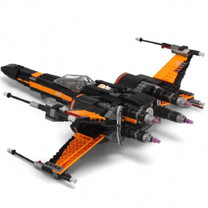 

In stock Compatible lepinblock 05004 05145 X Wing Star Tie Fighter Building Blocks Compatible Star Plan Wars Children Toy 75149