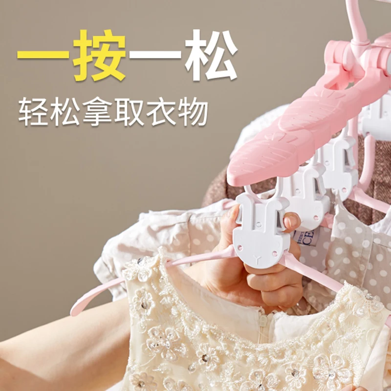 Вращающаяся вешалка для одежды DIY складной органайзер многофункциональная