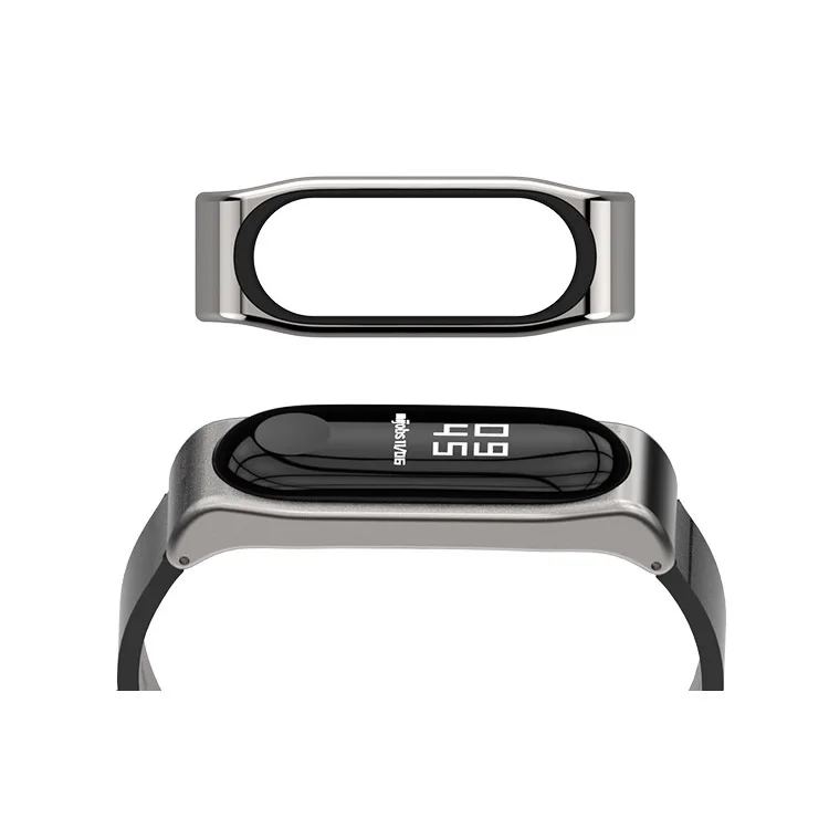 Искусственная кожа для mi band 4 ремешок Смарт аксессуары Xiaomi замена анти-потеря