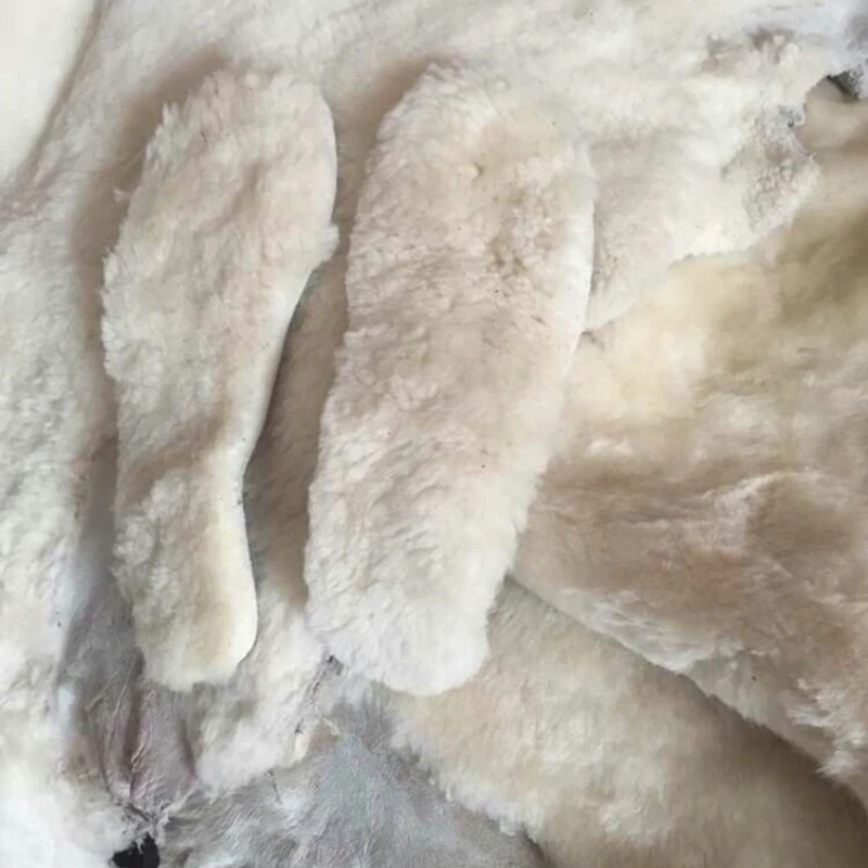 

Стельки из овечьей кожи, устойчивые к холоду и запаху, теплые мужские и женские стельки, тонко сшитые и прочные