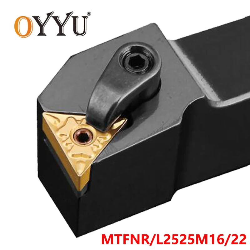 

OYYU MTFNR2525M16 MTFNR2525M22 20x20 Turning Lathe Tool Holder MTFNL2525M16 MTFNL2525M22 MTFNR MTFNL CNC Carbide Inserts Shank