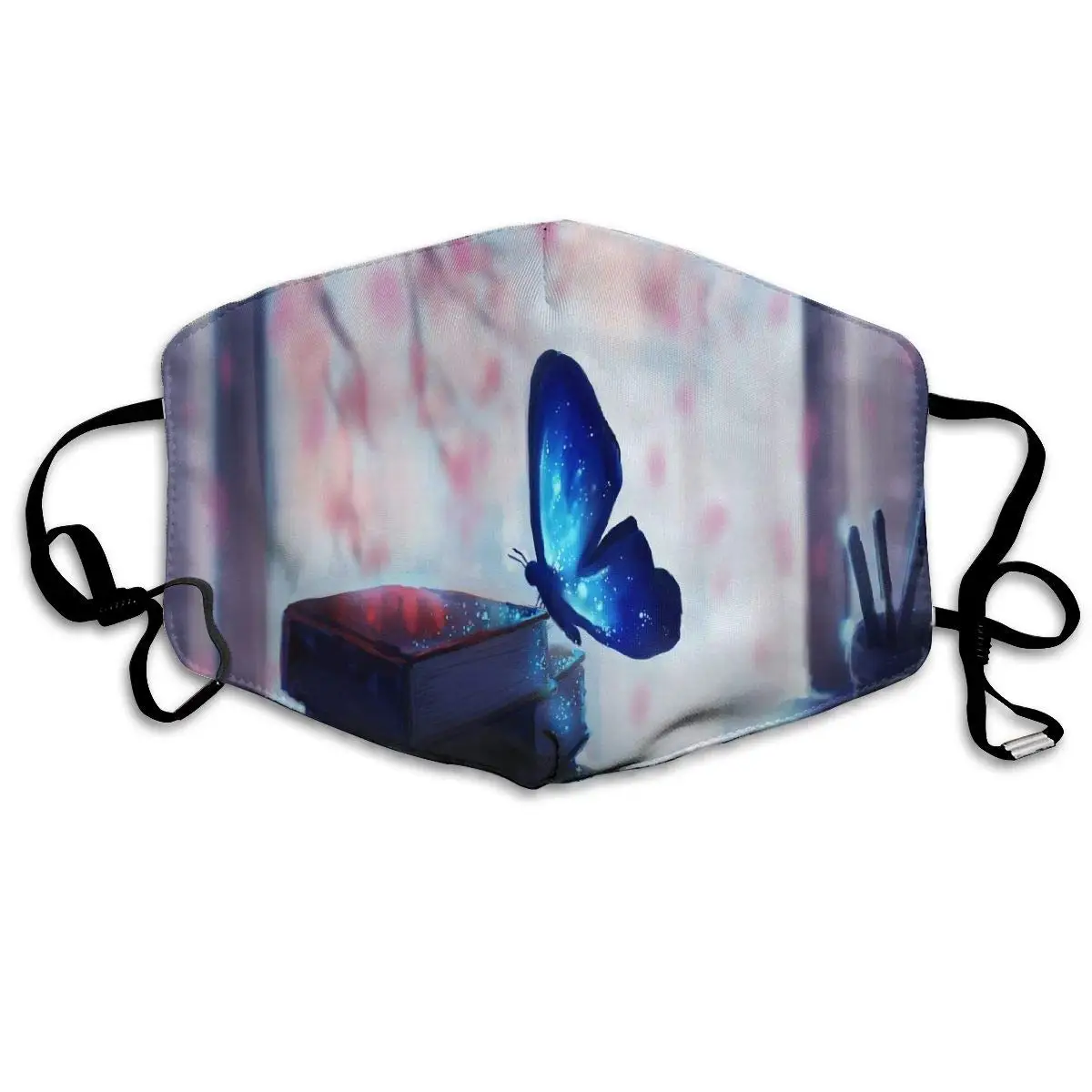 

Бабочка фейерверк звезда Мерцающая Промываемые многоразовая маска для лица из материала на основе хлопка в пыли половина уход за кожей лиц...