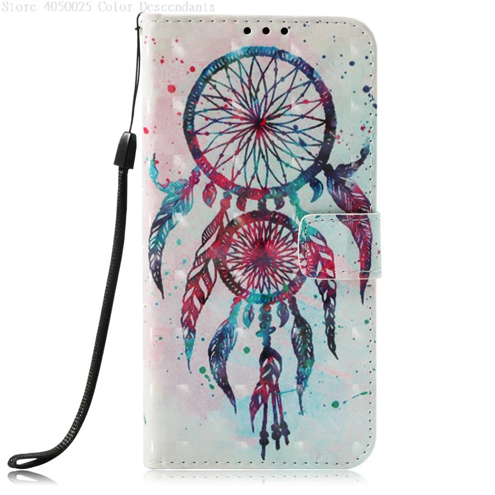 Dreamcatcher Чехлы-книжки с 3D откидной крышкой для Xiaomi Redmi 4A Dual SIM 32 Гб 16 Гб PU Чехлы-бумажники для Red mi 4A Global Red mi 4A Red mi A4 Red mi 4A сумка - Цвет: Dreamcatcher
