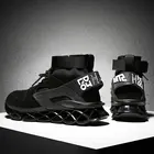 Мужские яркие высокие мужские ботинки, мужские кроссовки на шнуровке, Высококачественная массивная спортивная обувь, замшевая обувь для бега, мужские 39-44Zapatos