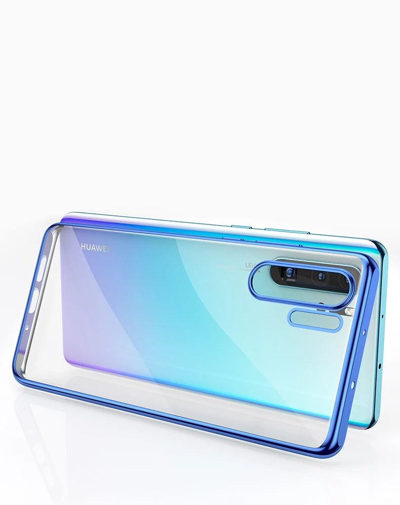 P Smart Z Plus Мягкий силиконовый прозрачный 3D лазерный чехол с покрытием для huawei P30 Pro P20 mate 20 lite Ультратонкий чехол для телефона