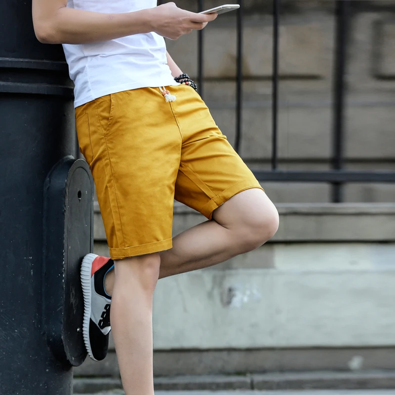 Брендовые мужские хлопковые шорты ONESTAND Новое поступление 2021 облегающие