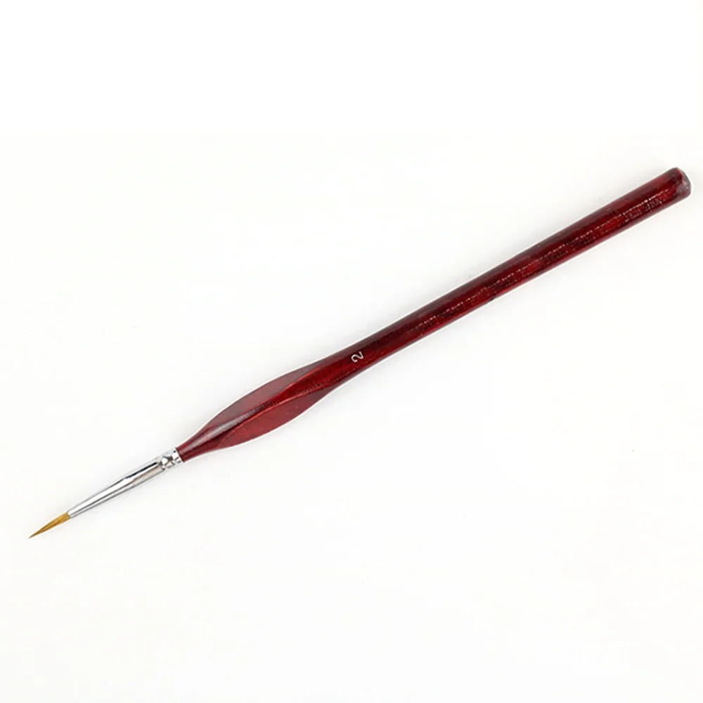 

9PCS Hook Line Pen Gouache Oil Painting Watercolor Hand-painted Hook Line Pen Stroked Tip Artistic Special Paint Brushes