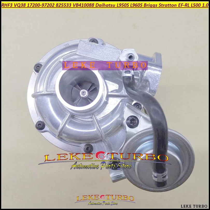 Турбокомпрессор Turbo RHF3 VQ38 825533 VB410088 17200-97202 для Daihatsu L950S L960S Briggs Stratton EF-RL L500 1994 л 47 кВт