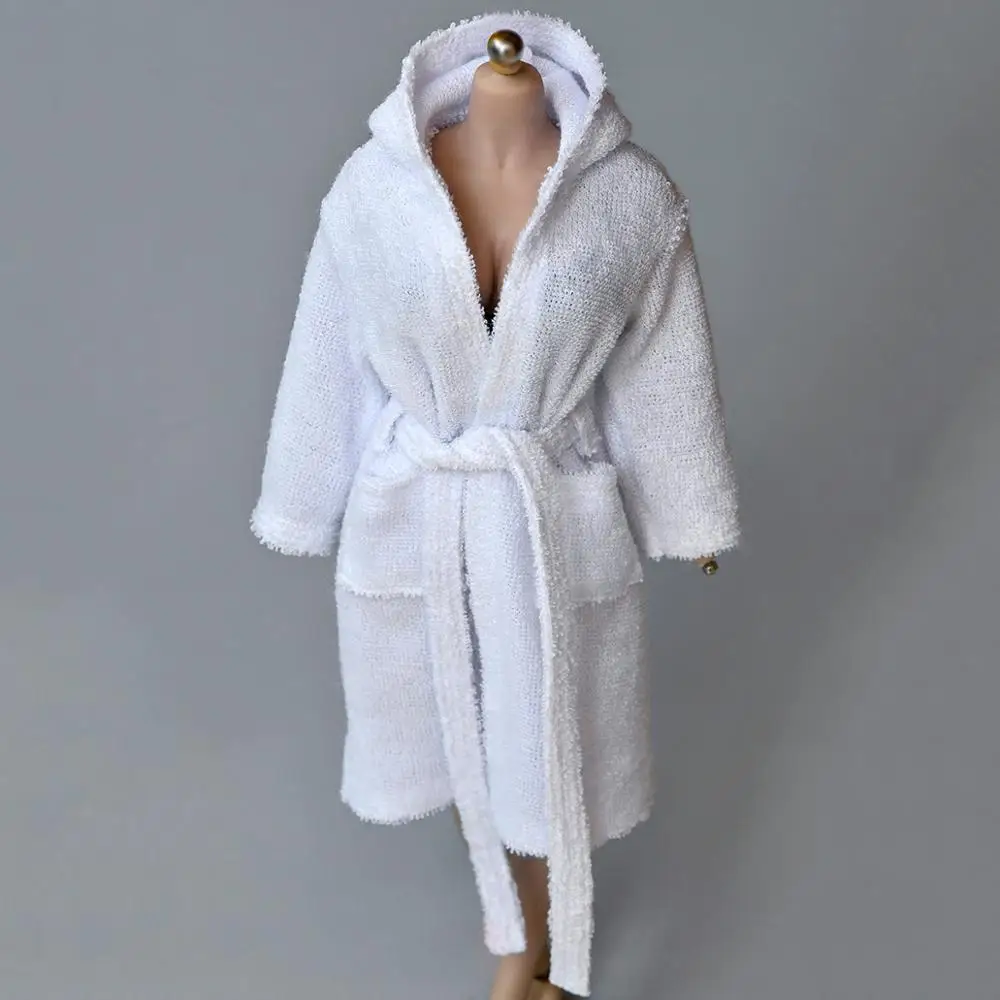 

For Sale Female Doll Bathroom Scene Bathtub Toilet Set Bathrobe Three-piece Set Suitable for 12 Inches Action Figure