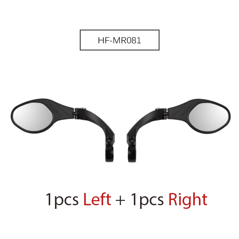 1pair ME081 2 стиля, Hafny, зеркало заднего вида для велосипеда, MTB, руль для велосипеда, боковое зеркало для безопасности, Аксессуары для велосипеда, скутер, зеркало для слепого пятна - Цвет: 1pair ME081