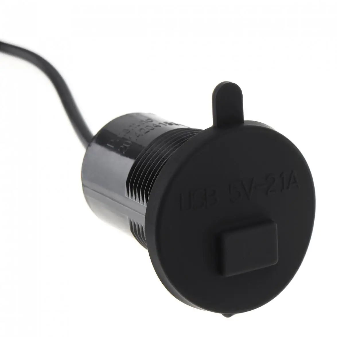 12V водонепроницаемый USB гнездо мотоцикла вилка универсальный переключатель телефона зарядное устройство адаптер