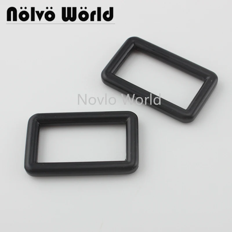 

Мир Nolvo 5-20-100шт черный цвет 31x15.5мм 1.2-дюймовая Прочная прямоугольная кольцевая Пряжка для сумки ремень, 1,2 "ручной работы кольцо пряжки