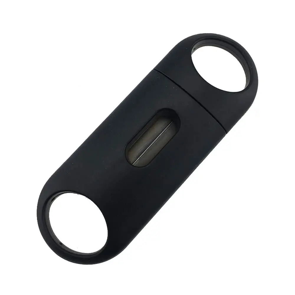 Новинка 1 шт. Cohiba Cigar V-Cut Cigar Cutter из нержавеющей стали черная машинка для стрижки сигар аксессуары для сигар