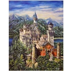 5d алмазная живопись Neuschwanstein, вышивка крестиком, немецкое искусство, полная выкладка, Декор, ручная работа, подарок, YG2156