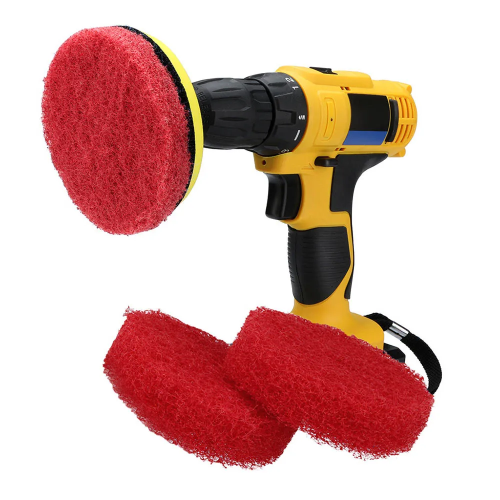 Набор для полировки автомобиля набор из 3 насадок и 1 пластины электрической