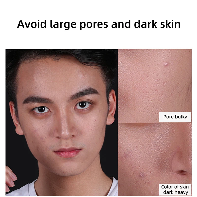 Мужской изоляционный крем-консилер Bb крем осветляет цвет кожи ленивый Жидкая