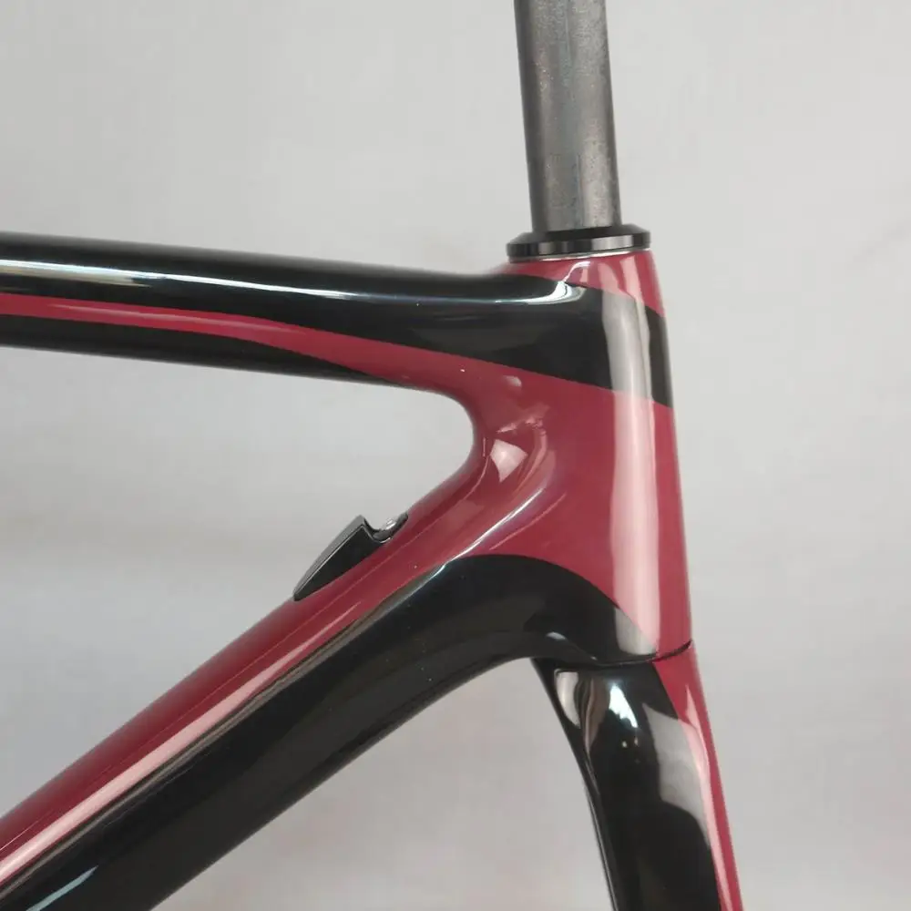 2021 пользовательская живопись плоский монтажный диск карбоновая дорожная рама