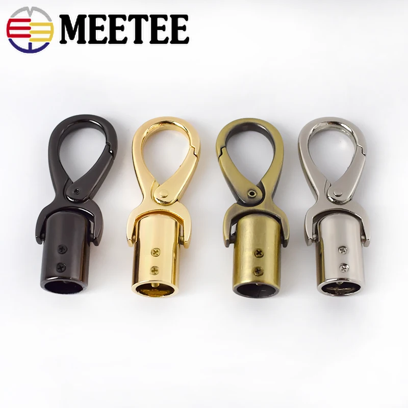 2/4 шт. металлические пряжки сумка Кепки застежка сумки из натуральной кожи ручка