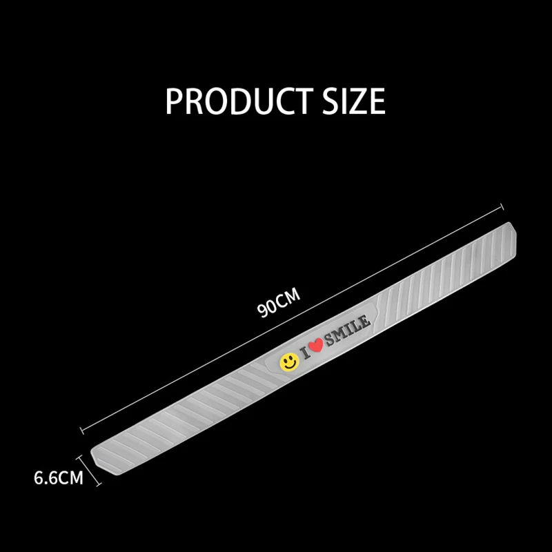 Универсальные защитные наклейки 90 см для заднего бампера БАГАЖНИКА АВТОМОБИЛЯ