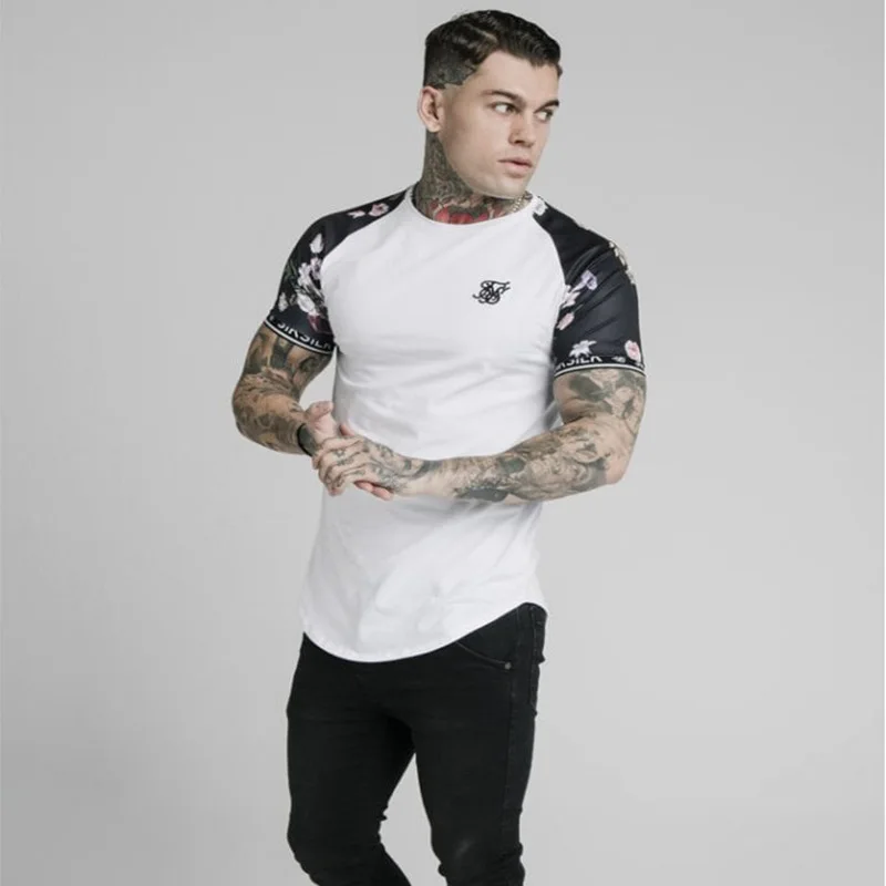 

2021 New Summer Leisure Harajuku Men's European Round Edge Men's Print Short Sleeve T-shirt Men's Fashion O Collar T-shirt