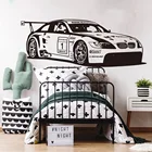 Современная мощная Гоночная машина M3 GT2, настенная наклейка, игровая комната, спортивный автомобиль, автомобиль, наклейка на стену, спальня, детская комната, виниловый Декор