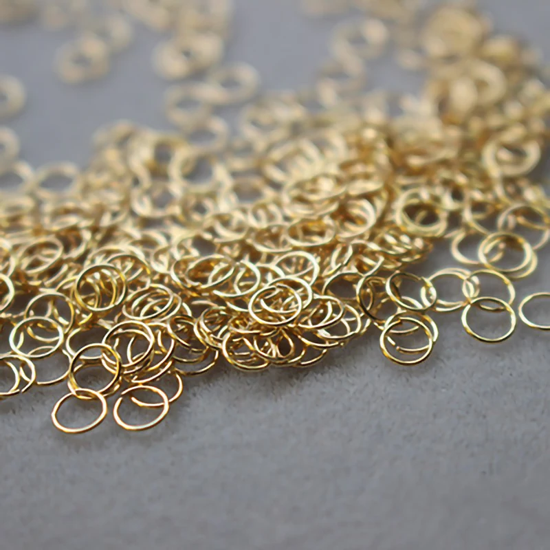 Застежки-кольца для серег очень тонкие толщина 0 4 мм антикоррозийная вешалка